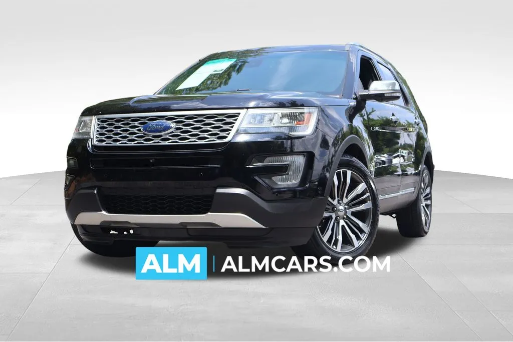 Black 2016 Ford Explorer Platinum for sale in Roswell, GA