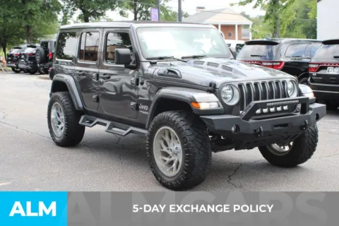 More photos of 2021 Jeep Wrangler Unlimited Sahara at ALM Roswell, GA