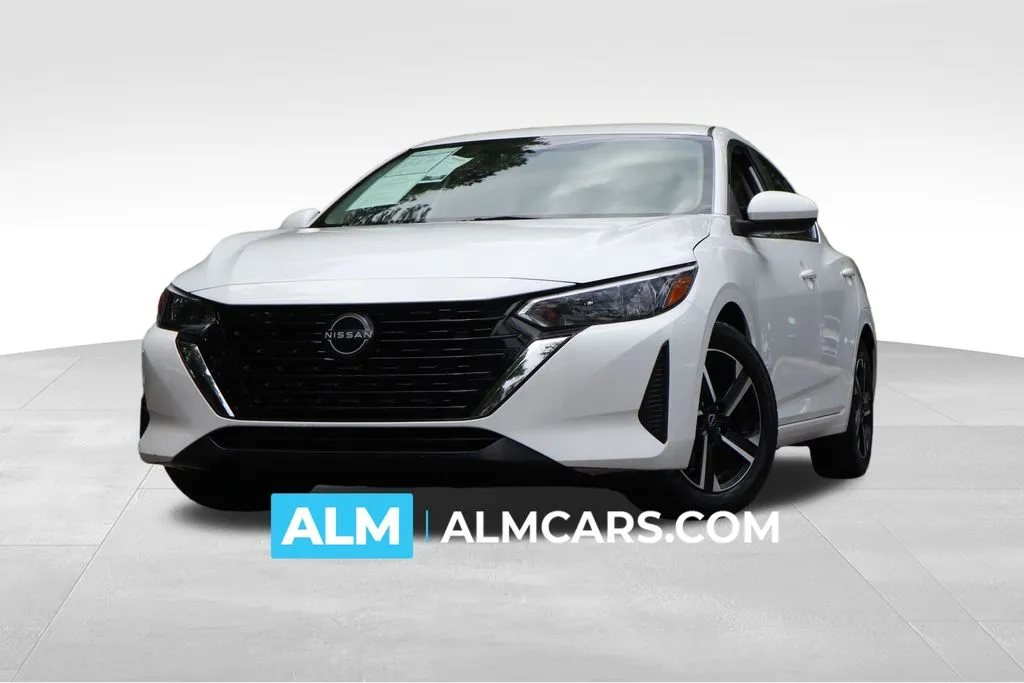 White 2024 Nissan Sentra SV for sale in Roswell, GA