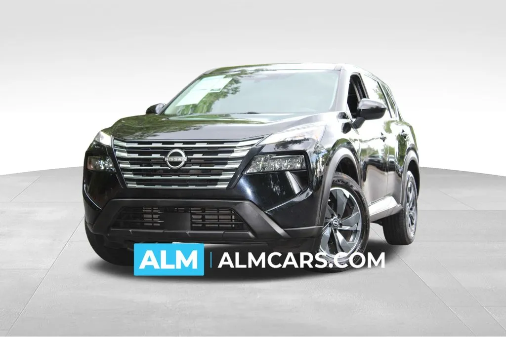Black 2024 Nissan Rogue SV for sale in Roswell, GA