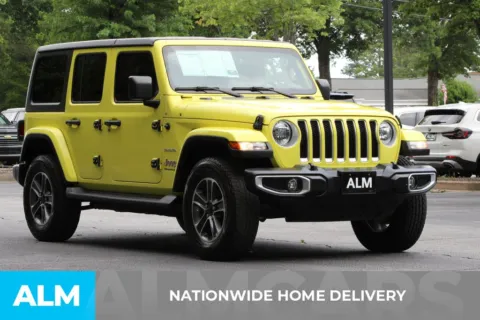 More photos of 2023 Jeep Wrangler Sahara at ALM Roswell, GA