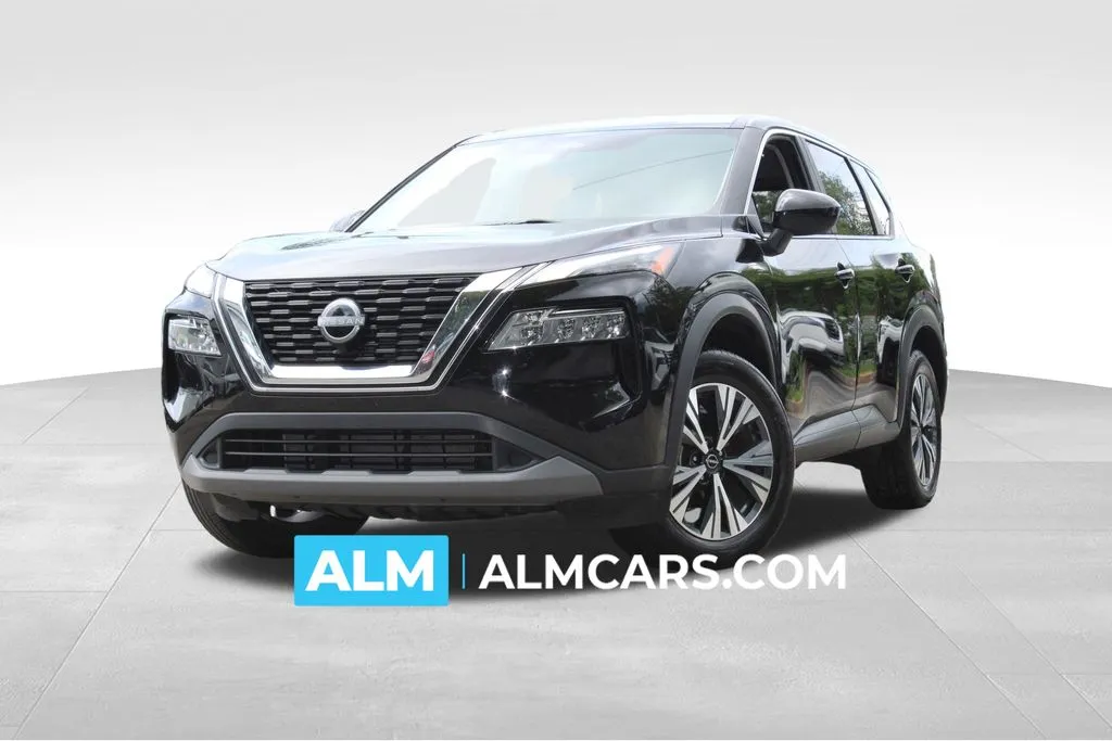 Black 2023 Nissan Rogue SV for sale in Roswell, GA