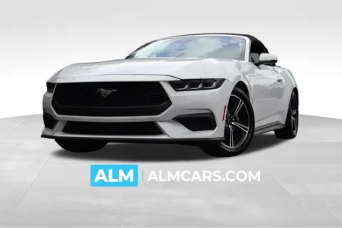 White 2024 Ford Mustang EcoBoost Premium for sale in Roswell, GA