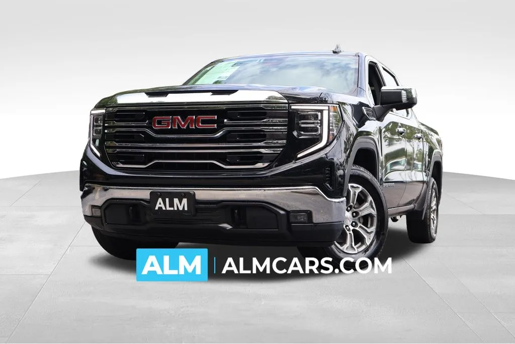 Black 2025 GMC Sierra 1500 SLT for sale in Roswell, GA