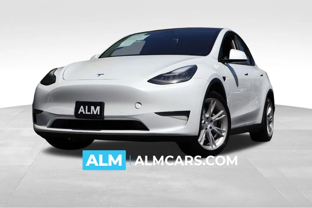 White 2021 Tesla Model Y Long Range for sale in Roswell, GA
