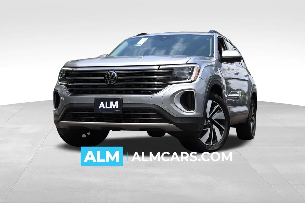 Silver 2024 Volkswagen Atlas 2.0T SE w/Technology for sale in Roswell, GA