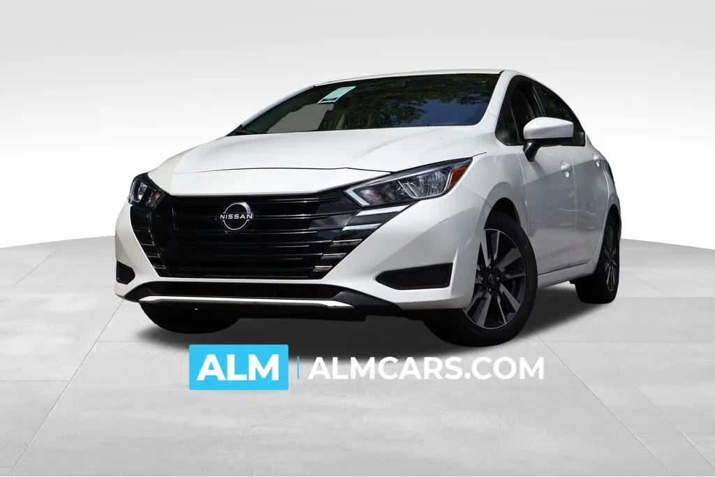 White 2024 Nissan Versa 1.6 SV for sale in Roswell, GA