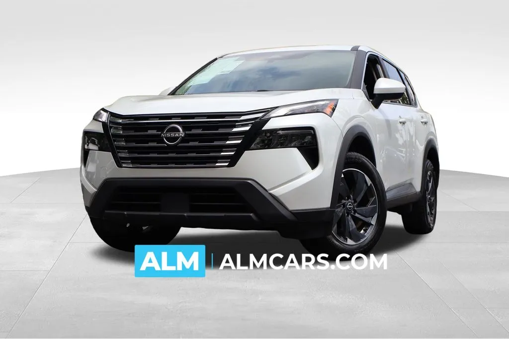 White 2024 Nissan Rogue SV for sale in Roswell, GA