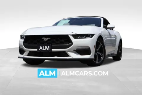 White 2024 Ford Mustang EcoBoost Premium for sale in Roswell, GA