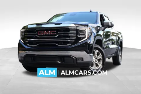 Black 2025 GMC Sierra 1500 SLT for sale in Roswell, GA
