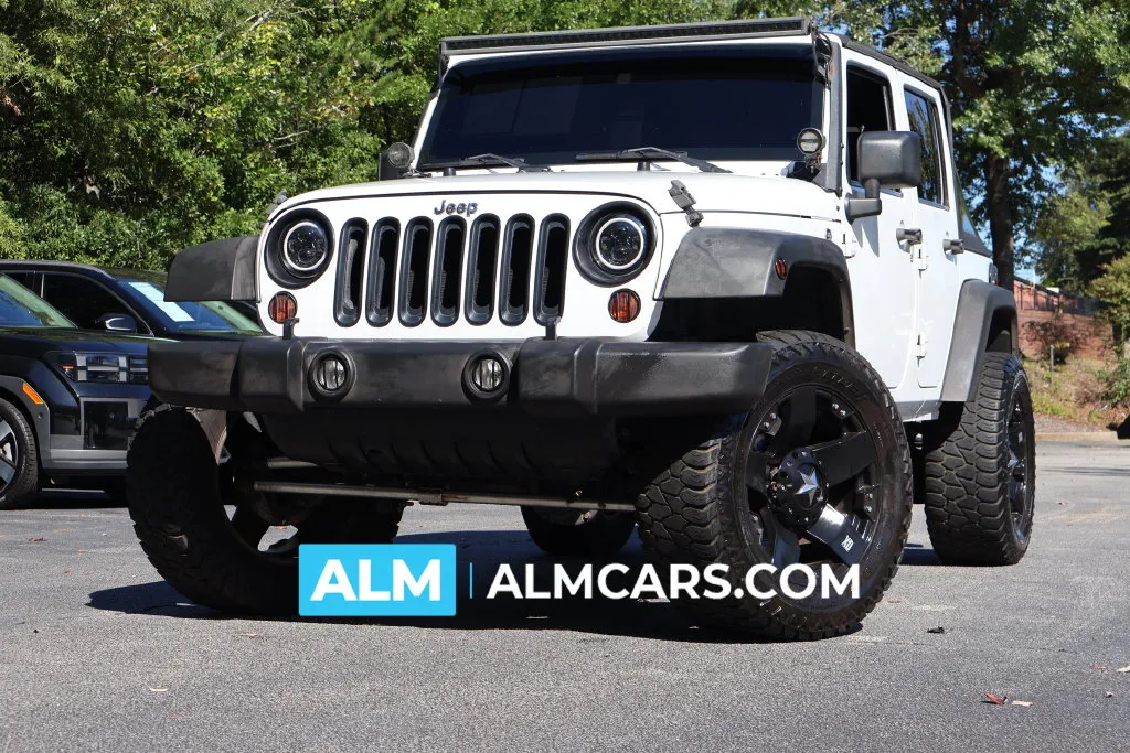 White 2011 Jeep Wrangler Unlimited Sport for sale in Roswell, GA