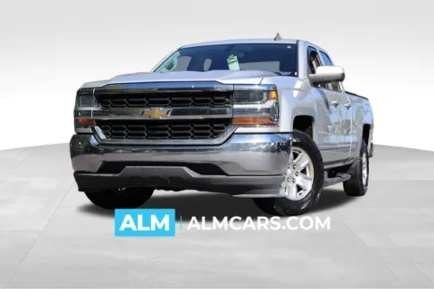Silver 2018 Chevrolet Silverado 1500 LT for sale in Roswell, GA