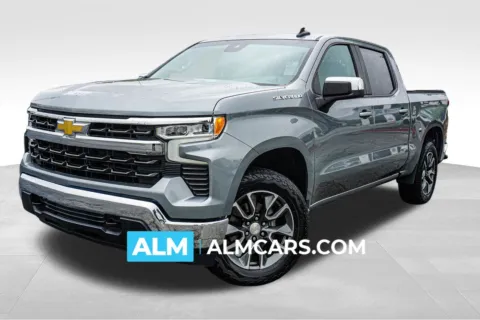 Gray 2023 Chevrolet Silverado 1500 LT for sale in Union City, GA