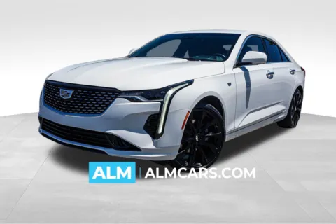 White 2021 Cadillac CT4 Premium Luxury for sale in Union City, GA