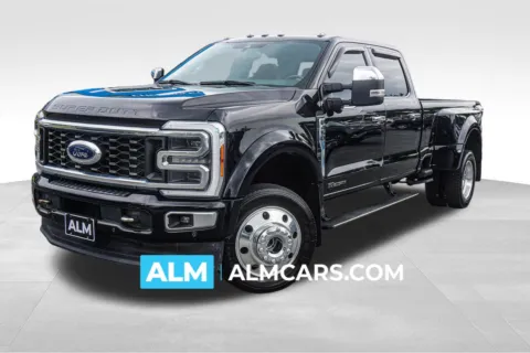 Black 2023 Ford F-450SD Platinum for sale in Union City, GA