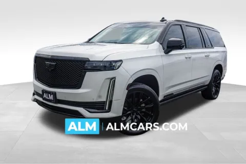 White 2023 Cadillac Escalade ESV Sport for sale in Union City, GA
