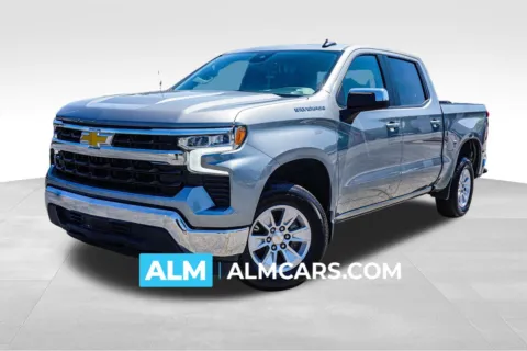 Gray 2025 Chevrolet Silverado 1500 LT for sale in Union City, GA