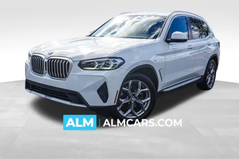 White 2022 BMW X3 sDrive30i for sale in Union City, GA