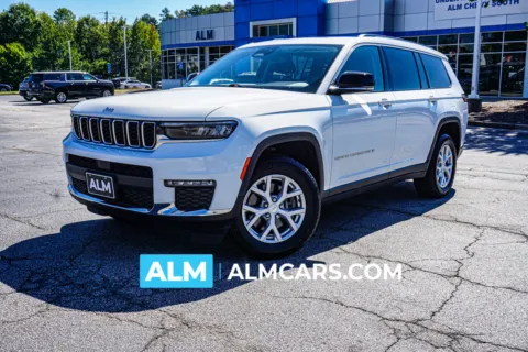 White 2023 Jeep Grand Cherokee L Limited for sale in Union City, GA