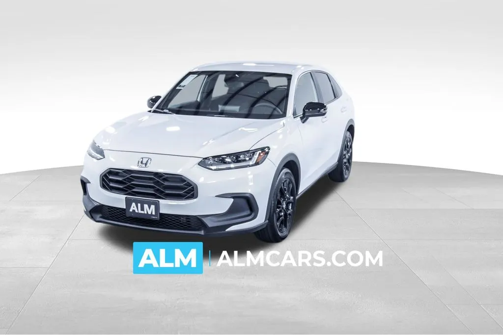 White 2025 Honda HR-V Sport for sale in Union City, GA