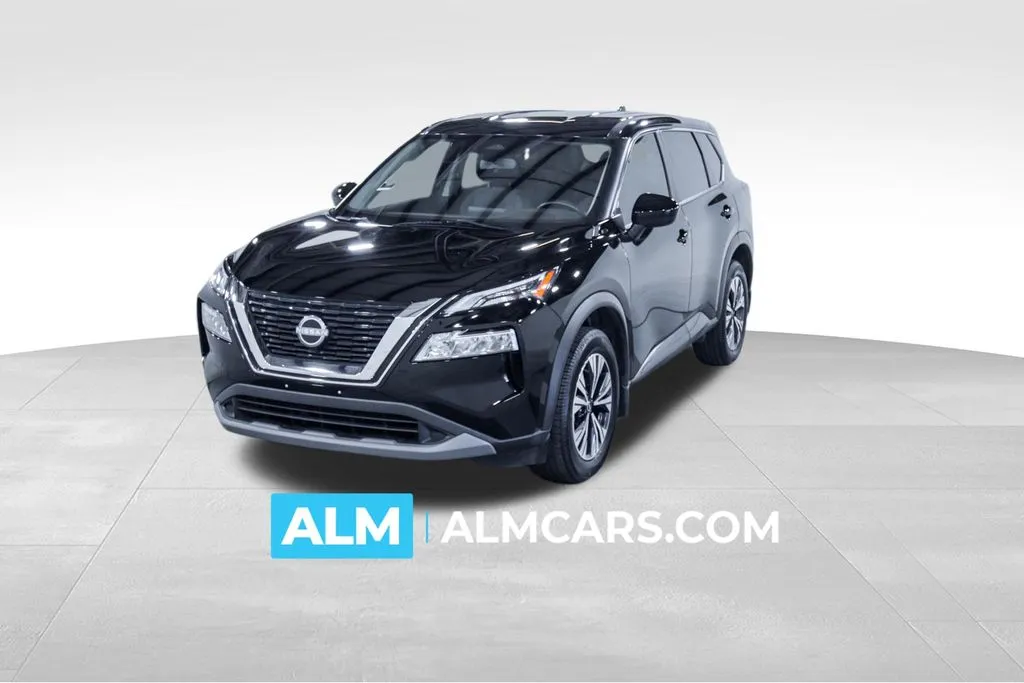 Black 2023 Nissan Rogue SV for sale in Union City, GA