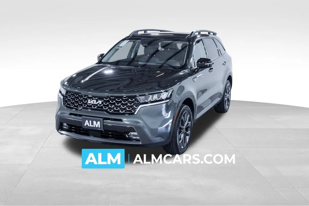 Green 2023 Kia Sorento X-Line EX for sale in Union City, GA