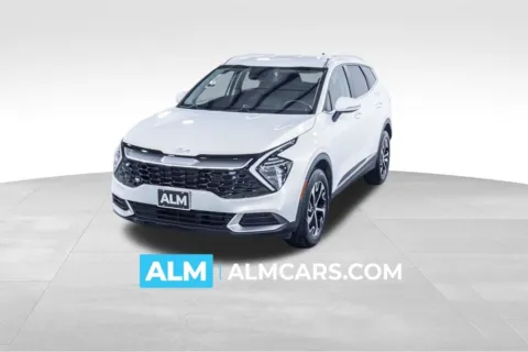 White 2024 Kia Sportage Hybrid EX for sale in Union City, GA