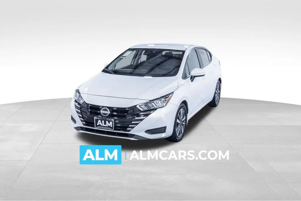 White 2024 Nissan Versa 1.6 SV for sale in Union City, GA