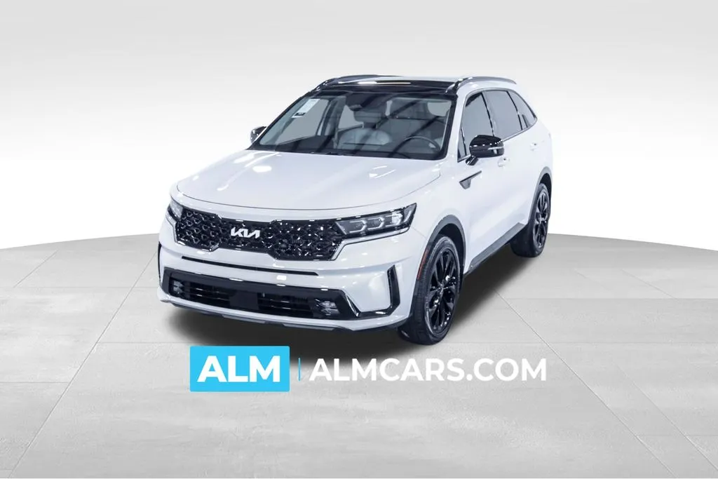 White 2023 Kia Sorento SX for sale in Union City, GA