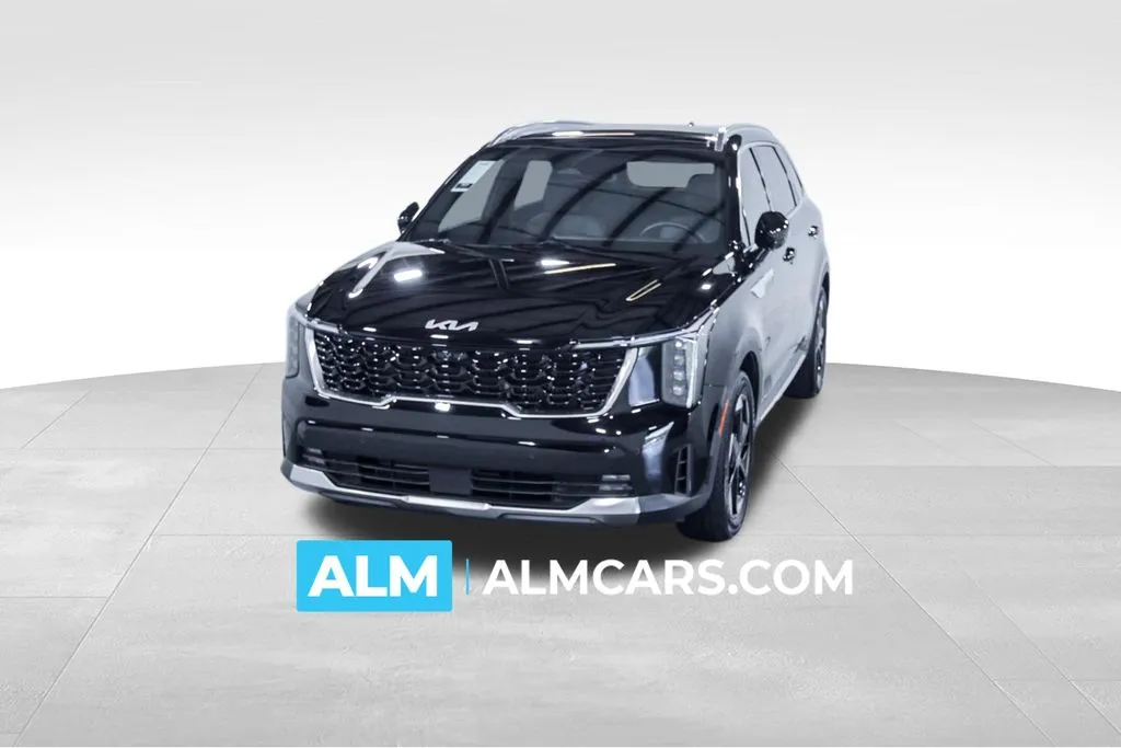Black 2025 Kia Sorento Hybrid SX Prestige for sale in Union City, GA