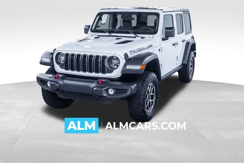 White 2025 Jeep Wrangler Rubicon for sale in Union City, GA