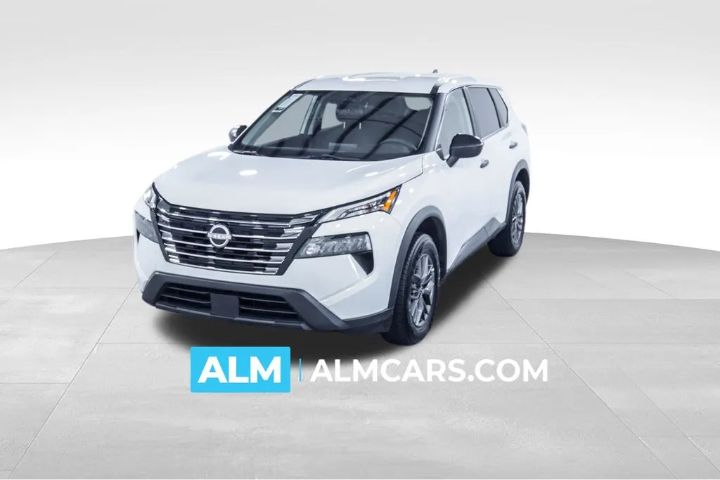White 2024 Nissan Rogue S for sale in Union City, GA