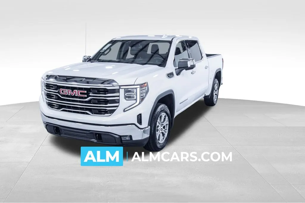 White 2025 GMC Sierra 1500 SLT for sale in Union City, GA