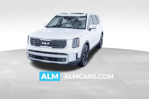 White 2023 Kia Telluride SX-Prestige for sale in Union City, GA