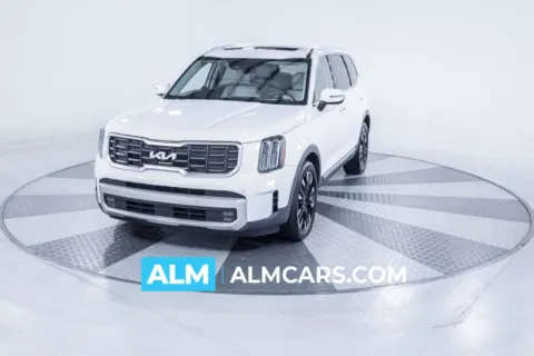 White 2023 Kia Telluride SX-Prestige for sale in Union City, GA