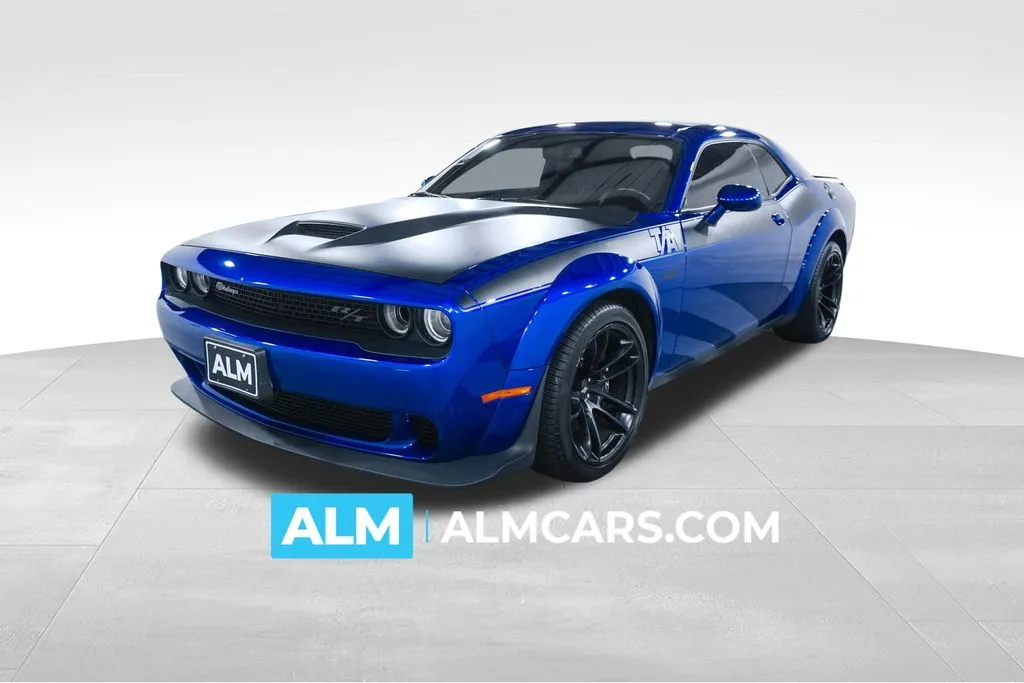 Blue 2021 Dodge Challenger R/T Scat Pack Widebody for sale in Union City, GA