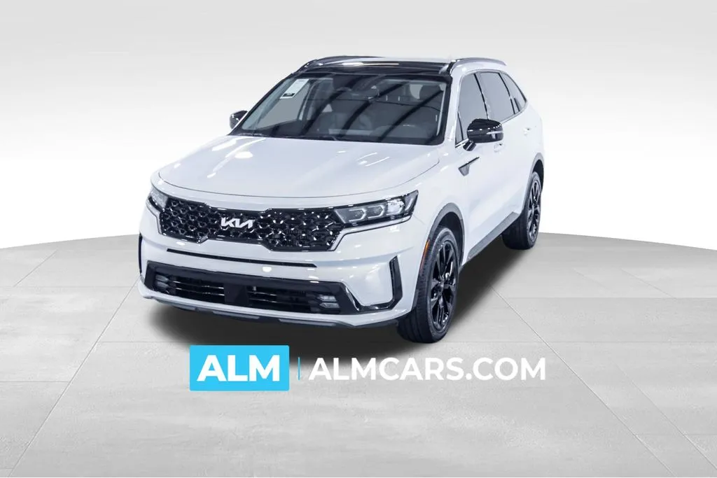 White 2022 Kia Sorento SX for sale in Union City, GA