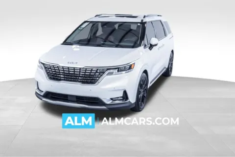 White 2022 Kia Carnival SX Prestige for sale in Union City, GA