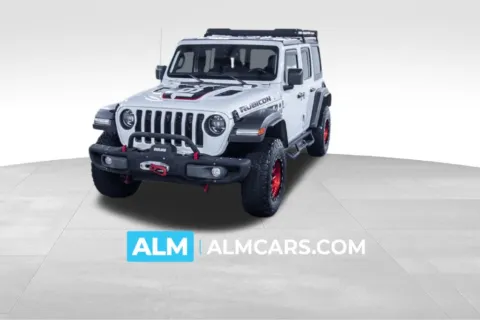 White 2023 Jeep Wrangler Rubicon for sale in Union City, GA