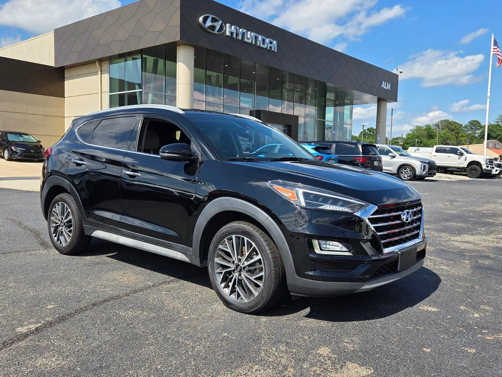 Black 2020 Hyundai Tucson Limited for sale in Warner Robins, GA