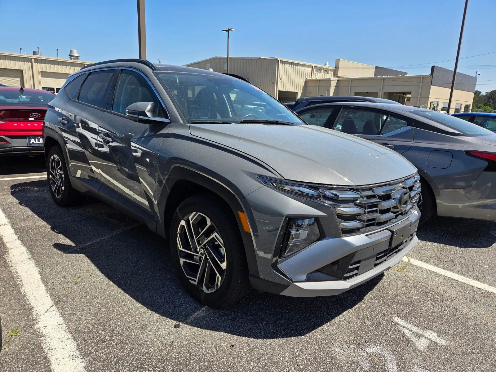 Gray 2025 Hyundai Tucson Limited for sale in Warner Robins, GA