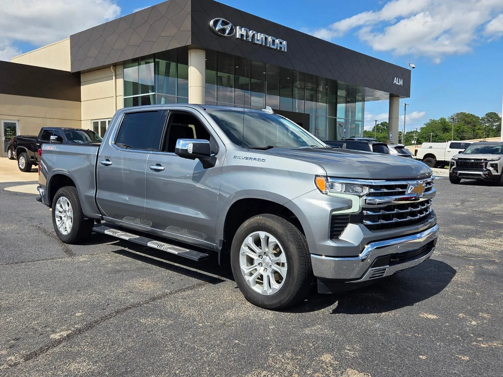 Gray 2023 Chevrolet Silverado 1500 LTZ for sale in Warner Robins, GA