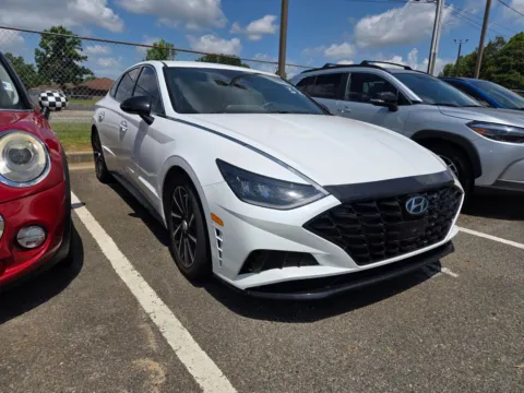 White 2020 Hyundai Sonata SEL Plus for sale in Warner Robins, GA