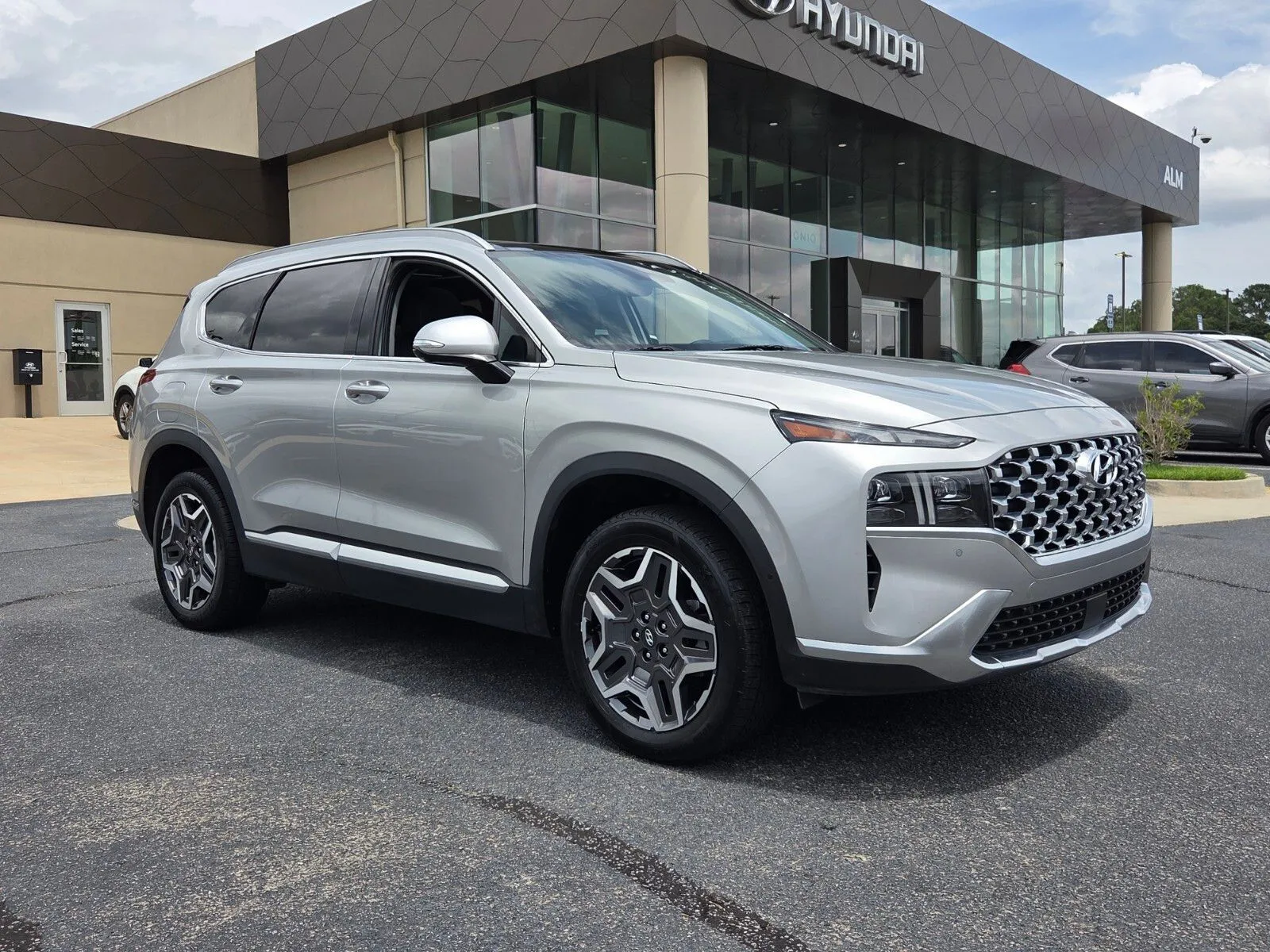 Silver 2023 Hyundai Santa Fe Plug-In Hybrid Limited for sale in Warner Robins, GA