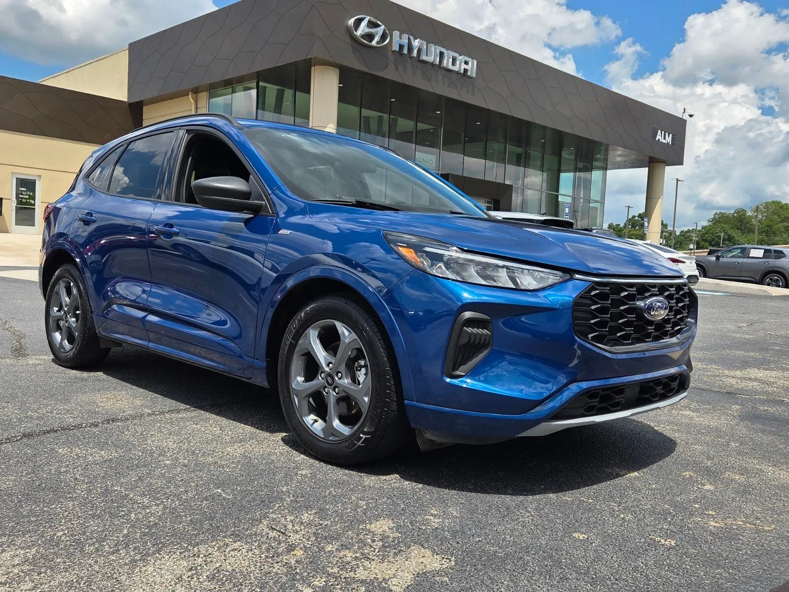 Blue 2023 Ford Escape ST-Line for sale in Warner Robins, GA