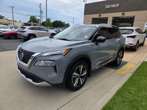 Gray 2021 Nissan Rogue Platinum for sale in Warner Robins, GA