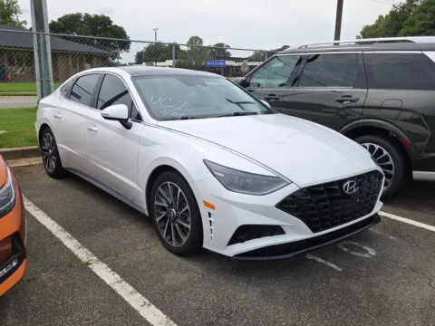 White 2023 Hyundai Sonata Limited for sale in Warner Robins, GA