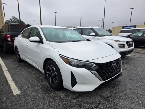 White 2024 Nissan Sentra SV for sale in Warner Robins, GA