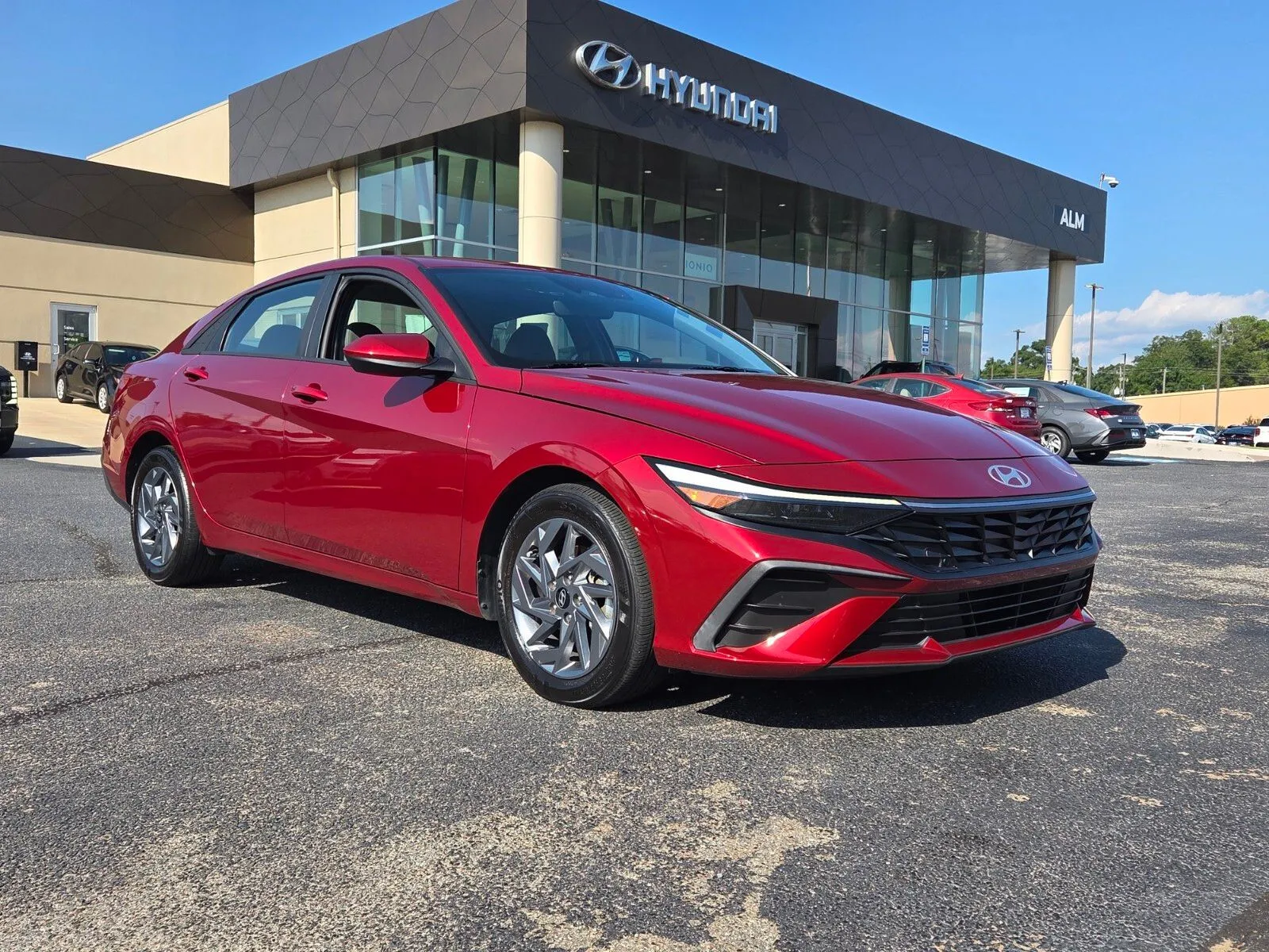 Red 2024 Hyundai Elantra SEL for sale in Warner Robins, GA