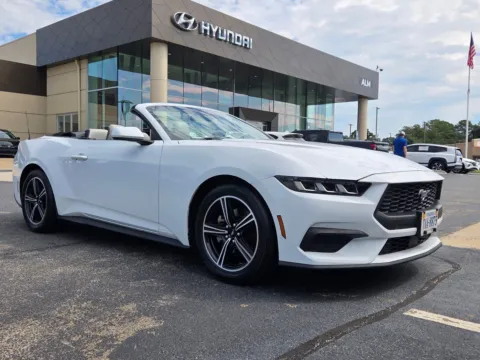 White 2024 Ford Mustang EcoBoost Premium for sale in Warner Robins, GA